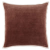 Pine Cone Hill Gehry Velvet/Linen Russet Decorative Pillow