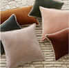 Pine Cone Hill Gehry Velvet/Linen Russet Decorative Pillow