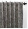 Pine Cone Hill Greylock Black Indoor/Outdoor Curtain Panel