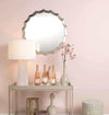 Jamie Young Round Scalloped Mirror