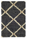 Dash & Albert Kali Black Woven Jute Rug