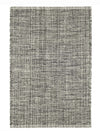 Dash & Albert Marled Black Handwoven Cotton Rug