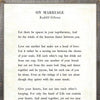 Sugarboo Designs On Marriage - Poetry Collection (Grey Wood Frame)