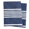 Pine Cone Hill Bistro Stripe Indigo Napkin - Set of 4 - Lavender Fields