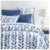 Pine Cone Hill Blue Brush Duvet Cover - Lavender Fields