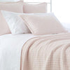 Pine Cone Hill Boyfriend Slipper Pink Matelasse Coverlet