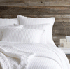 Pine Cone Hill Boyfriend White Matelasse Coverlet