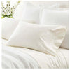 Pine Cone Hill Classic Hemstitch Ivory Pillowcases