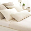 Pine Cone Hill Diamond Ivory Matelasse Coverlet