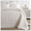 Pine Cone Hill Lush Linen Ivory Puff - Lavender Fields