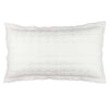 Pine Cone Hill Lush Linen Ivory Puff Sham - Lavender Fields