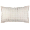 Pine Cone Hill Lush Linen Natural Puff Sham - Lavender Fields