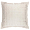 Pine Cone Hill Lush Linen Natural Puff Sham - Lavender Fields