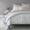 Pine Cone Hill Lush Linen Sky Duvet Cover - Lavender Fields