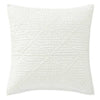 Pine Cone Hill Parisienne Velvet Dove White Quilted Sham