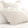 Pine Cone Hill Petite Trellis Ivory Matelasse Sham