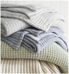 Pine Cone Hill Pick Stitch Grey Matelasse Coverlet - Lavender & Company