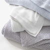 Pine Cone Hill Quinn White Cotton Blanket