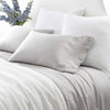 Pine Cone Hill Silken Solid Grey Sheet Set