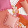 Pine Cone Hill Trio Coral Pillowcases (Pair)