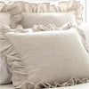 Pine Cone Hill Wilton Natural Ruffle Sham