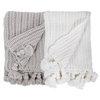 Pom Pom at Home Anacapa White Oversized Throw - Lavender & Company