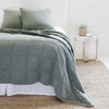 Pom Pom at Home Antwerp Moss Large Euro Pillow Sham