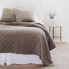 Pom Pom at Home Brussels Walnut Coverlet - Lavender Fields