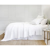 Pom Pom at Home Brussels White Coverlet - Lavender Fields