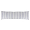 Pom Pom at Home Carter Body Pillow with Insert Ivory/Denim - Lavender Fields