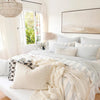 Pom Pom at Home Carter Ivory/Denim Sham - Lavender Fields