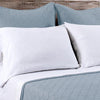 Pom Pom at Home Huntington Dusty Blue Coverlet