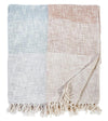 Pom Pom at Home Isla Handwoven Oversized Throw - Ivory/Amber - Lavender & Company
