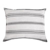 Pom Pom at Home Jackson Big Pillow with Insert Cream/Grey - Lavender Fields