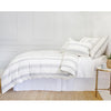 Pom Pom at Home Jackson Cream/Grey Stripe Duvet Cover - Lavender Fields