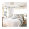 Pom Pom at Home Ojai Matelasse White Coverlet - Lavender Fields