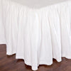 Pom Pom at Home Gathered Linen White Bedskirt