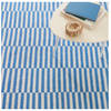 Dash & Albert Sailing Stripe French Blue Handwoven Indoor/Outdoor Rug