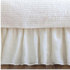 Taylor Linens Linen Voile Cream Bed Skirt