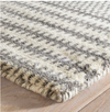 Dash & Albert Tracks Grey Hand Loom Knotted Wool Rug