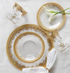 Vetro Gold Compote Set of 4