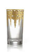 Vetro Gold Highball Glass Set of 4