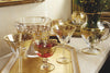 Vetro Gold Martini Glass