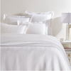 Pine Cone Hill Winnie White Matelassé Coverlet