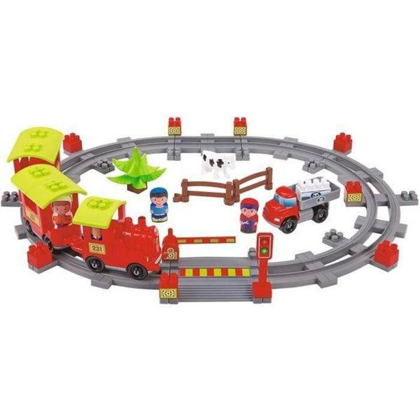 Ecoiffier - train du zoo - maxi abrick multicolore Mega Bloks