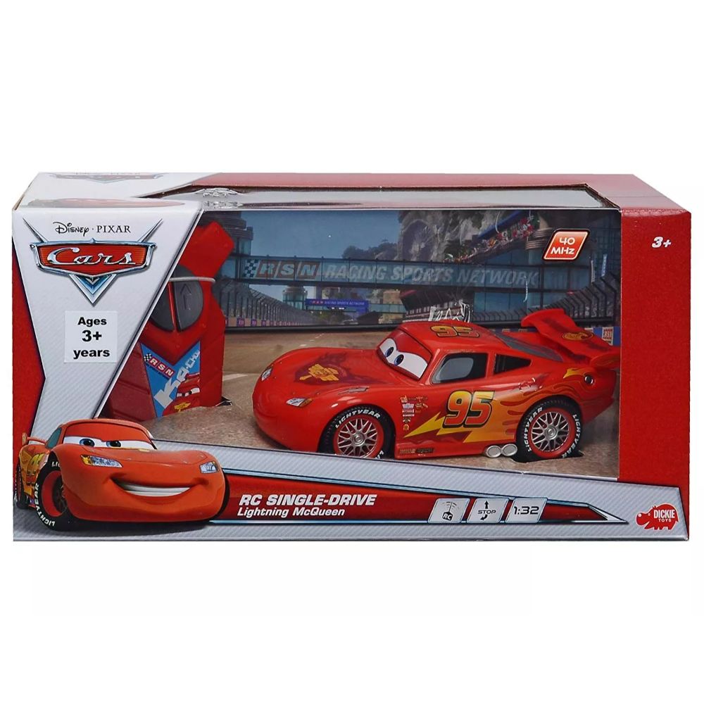 St Onderdompeling Minder dan Dickie - Cars 3 R/C Lightning Mcqueen Single Drive 1:32 – Toys4me