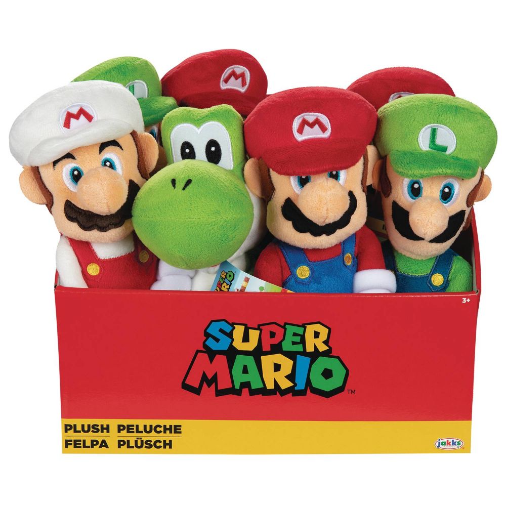 super mario world plush set