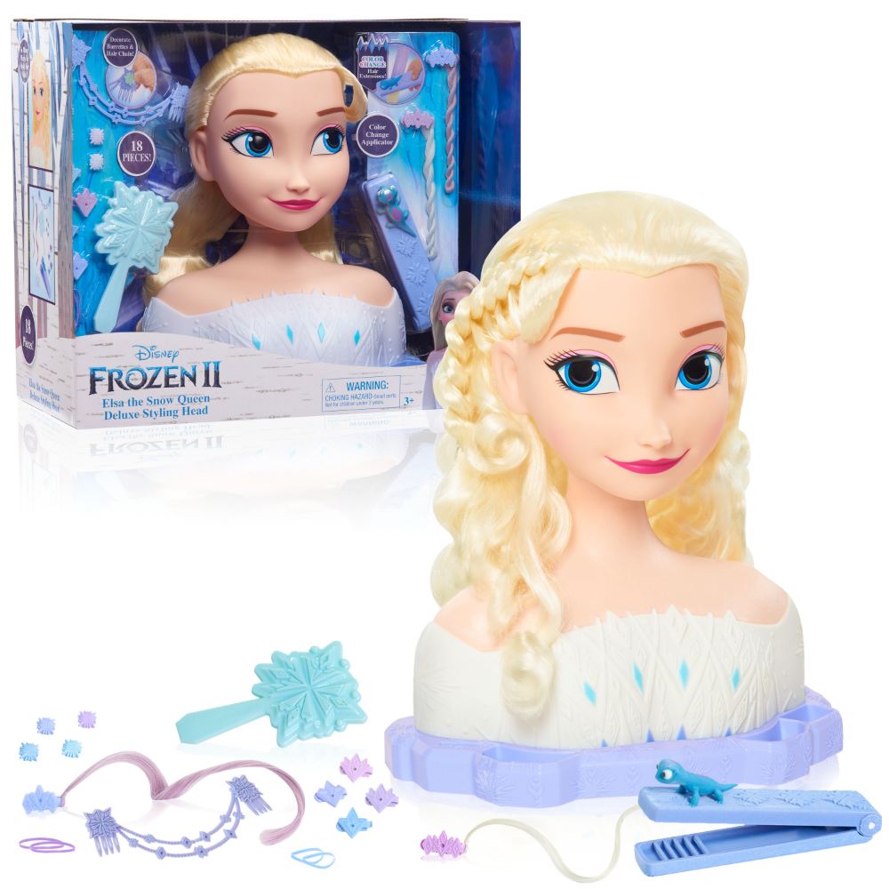 Disney Frozen 2 Deluxe Elsa Styling Head Toys4me 