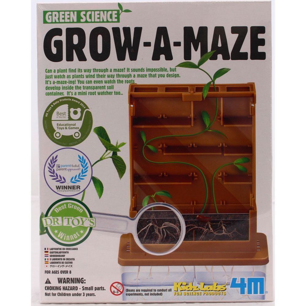4M Kids Labs/Green Sci-Grow-A-Maze  Image#1