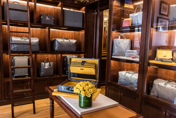 AD Tours Goyard's New York Outpost